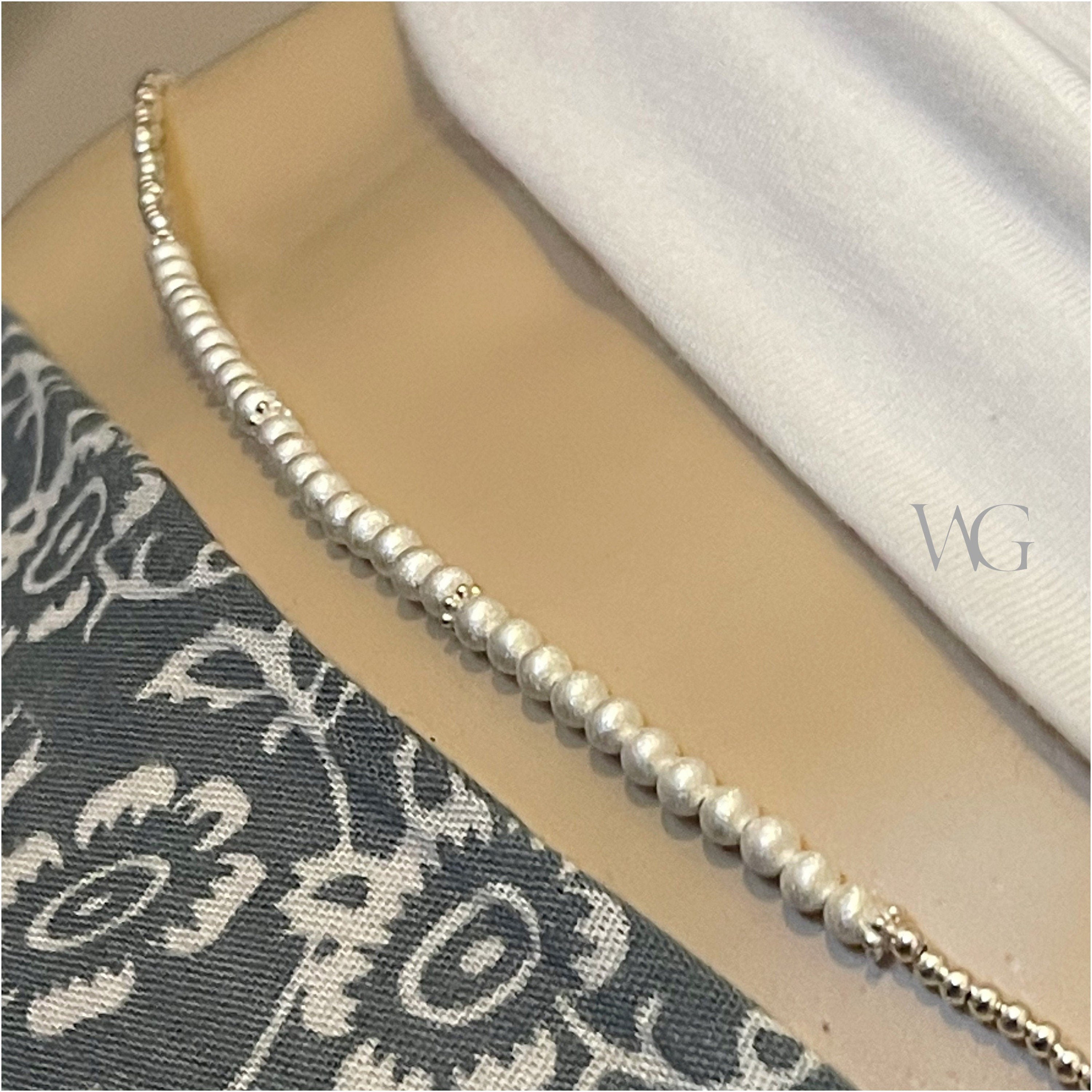 Sterling Silver Sandblast Waist Beads