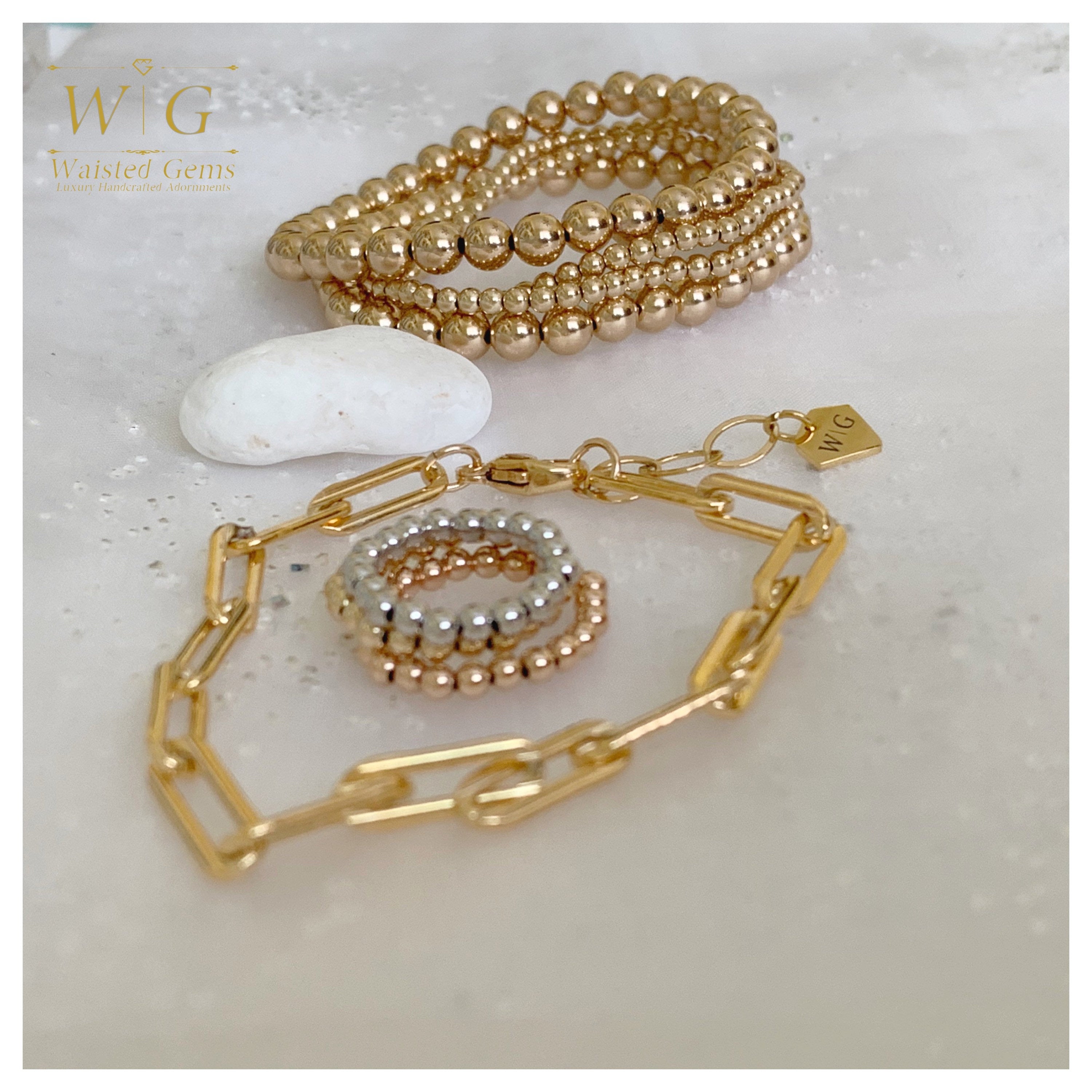 Paperclip Chain Bracelet