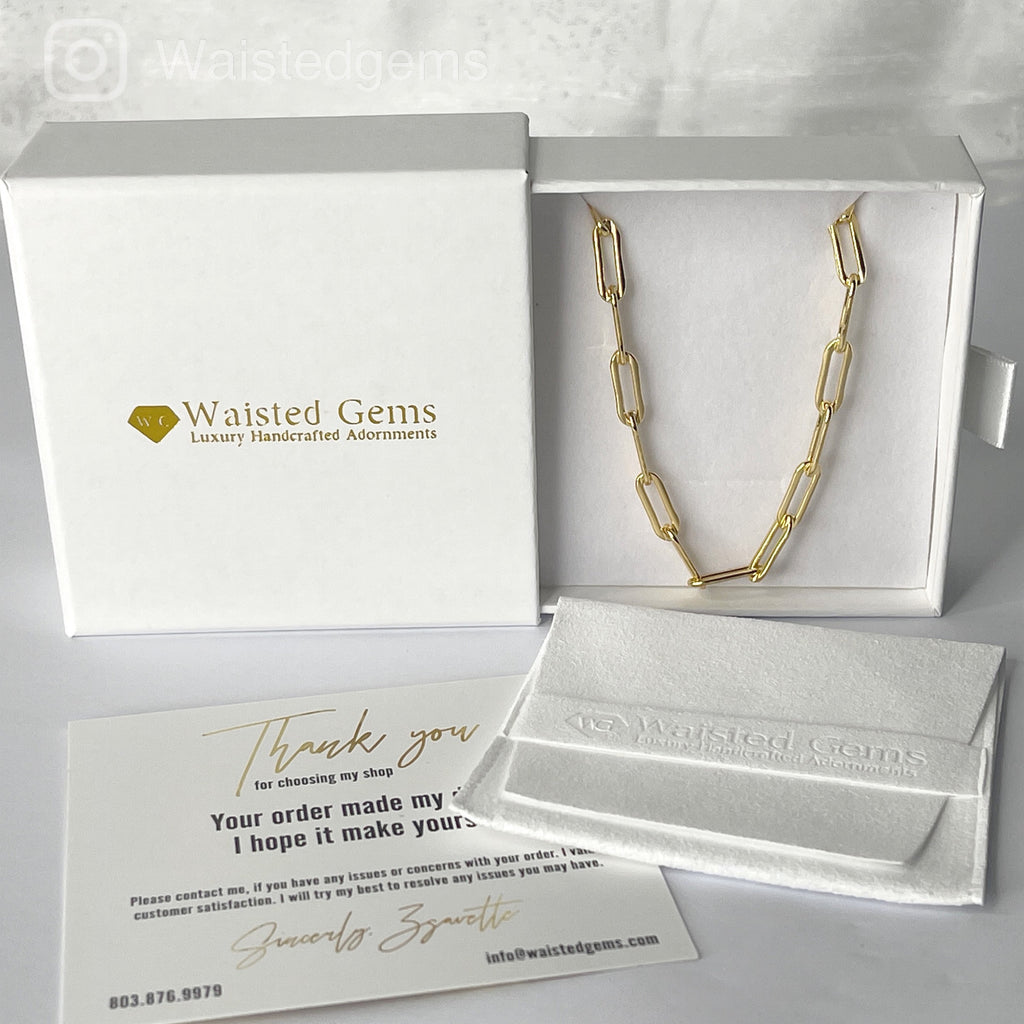 Paperclip Chain Necklace
