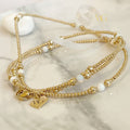 14k Gold Filled Waist Beads – Ethiopian Opal Accent