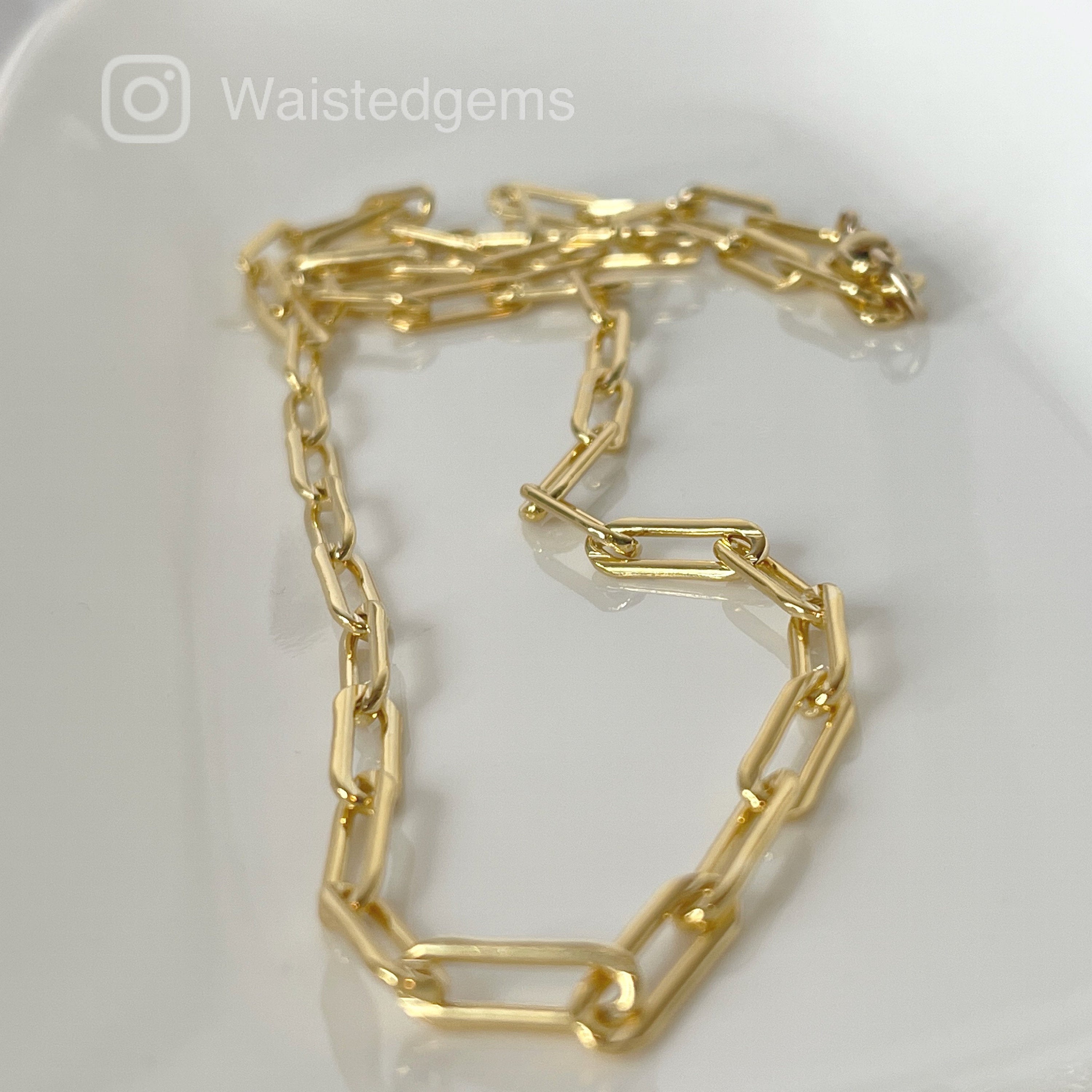 Paperclip Chain Necklace