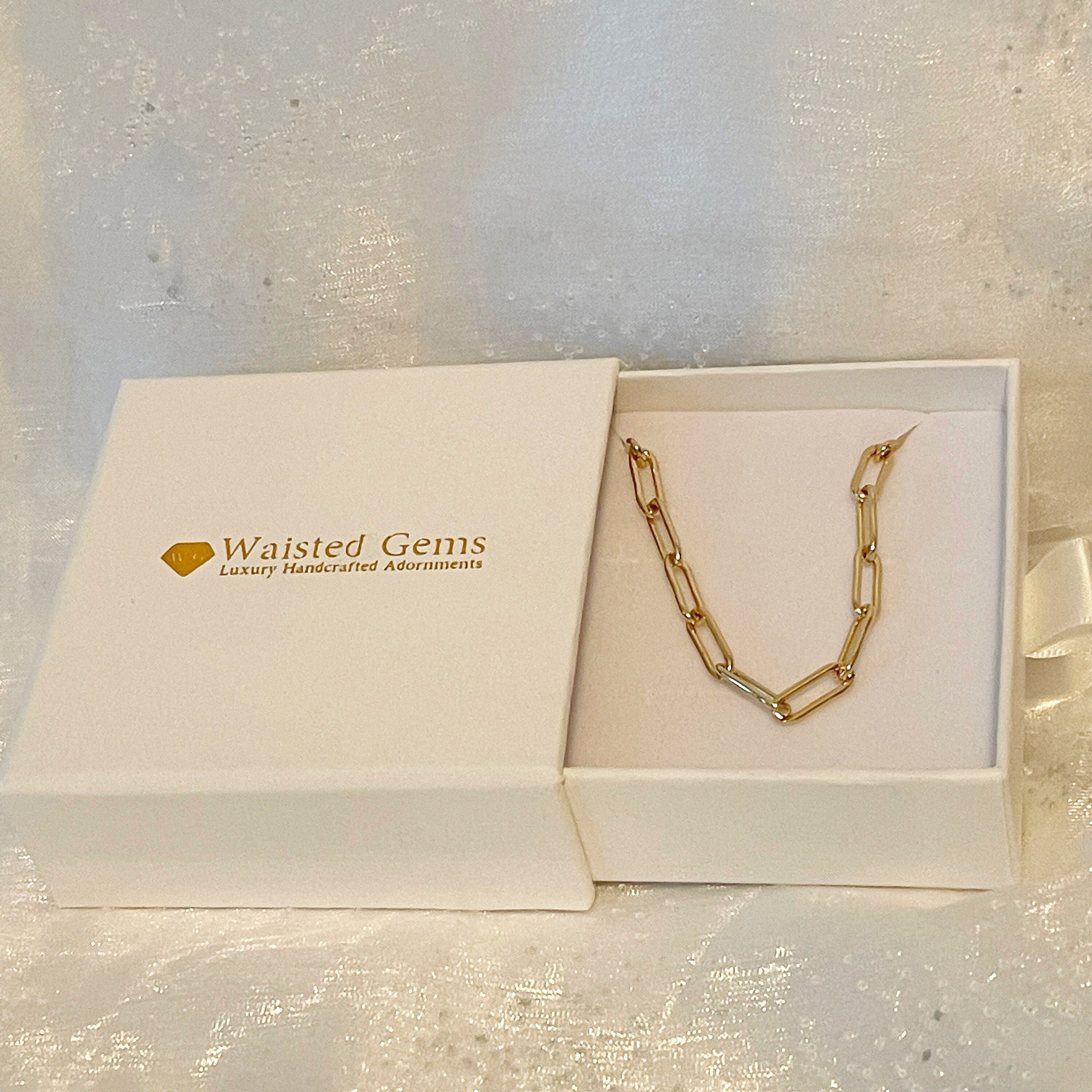 Paperclip Chain Bracelet
