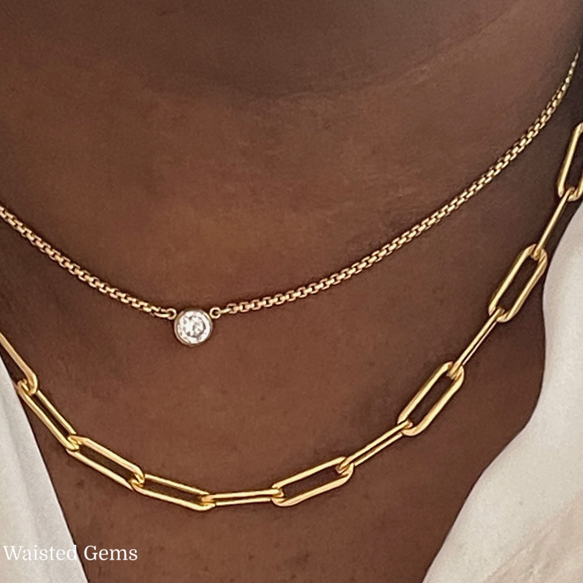 Paperclip Chain Necklace
