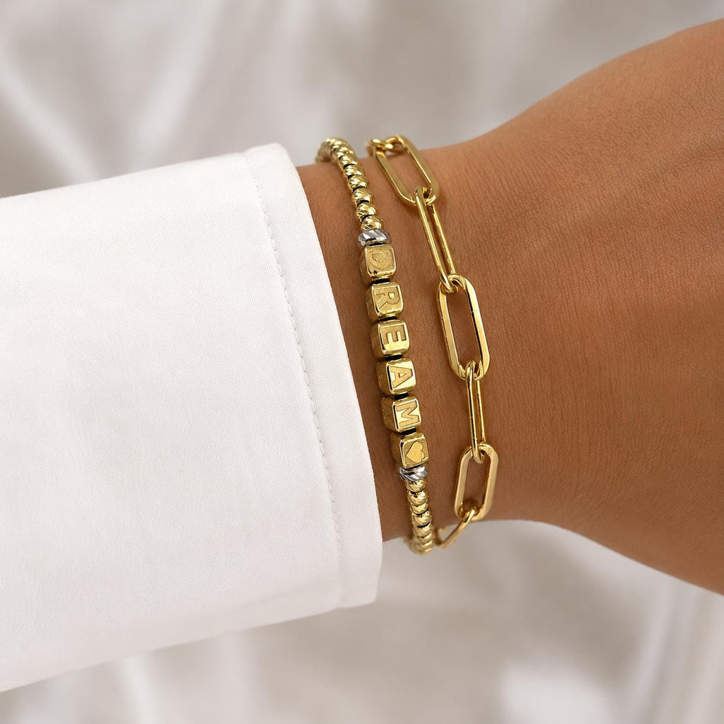 Paperclip Chain Bracelet